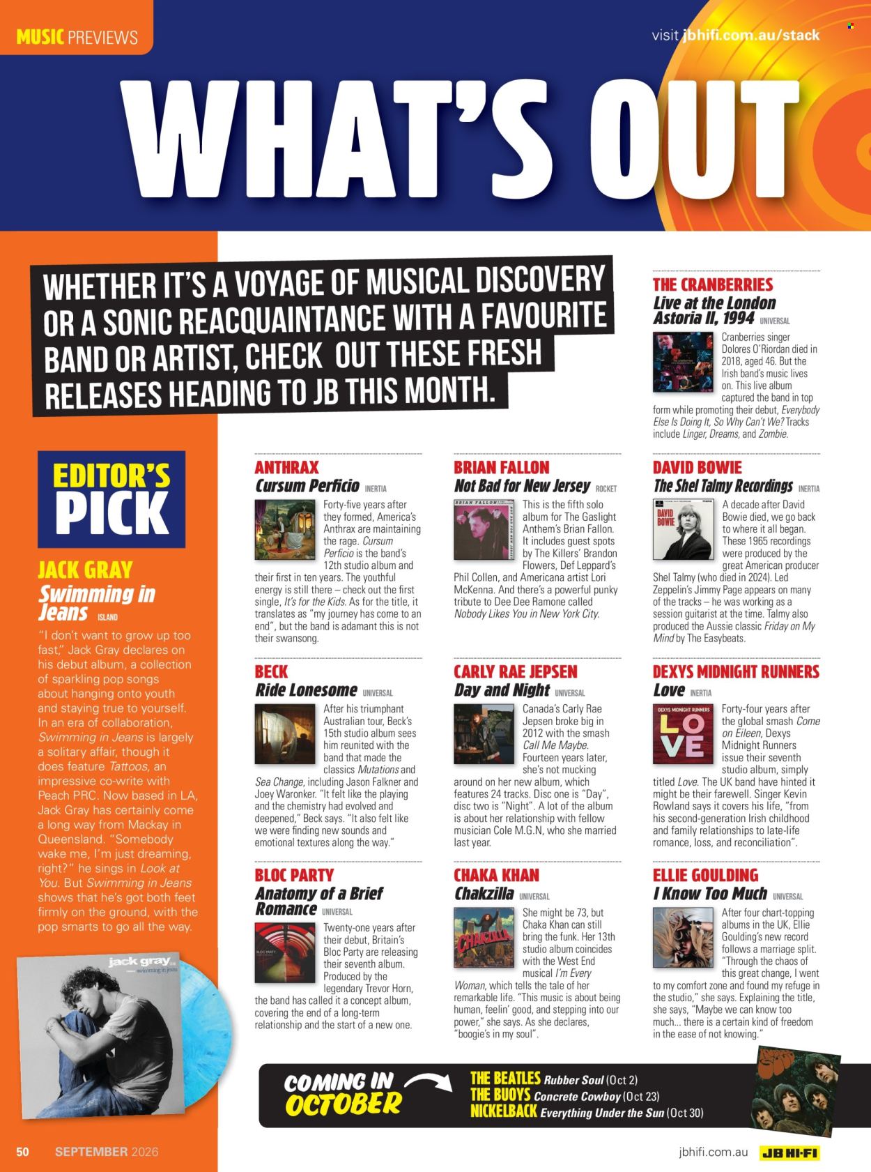 JB Hi-Fi catalogue - 1 Sep 2026 - 30 Sep 2026. Page 50