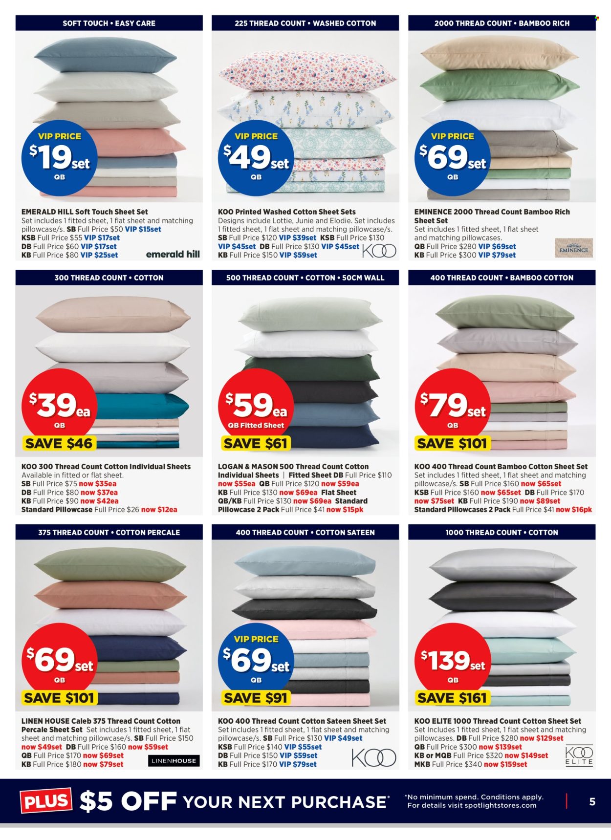 Spotlight catalogue - 2 Sep 2026 - 22 Sep 2026. Page 5