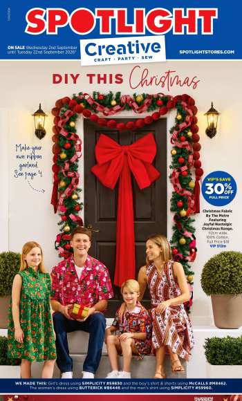 Spotlight Catalogue - 2 Sep 2026 - 22 Sep 2026.