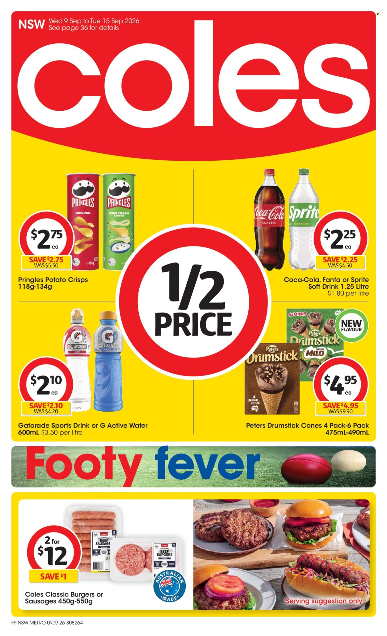 Coles catalogue - 9 Sep 2026 - 15 Sep 2026. Page 1