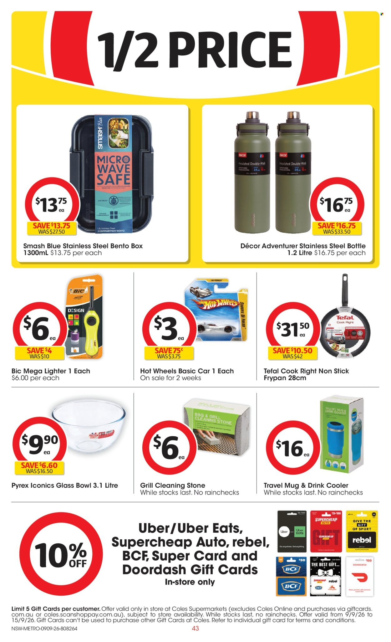 Coles catalogue - 9 Sep 2026 - 15 Sep 2026. Page 43