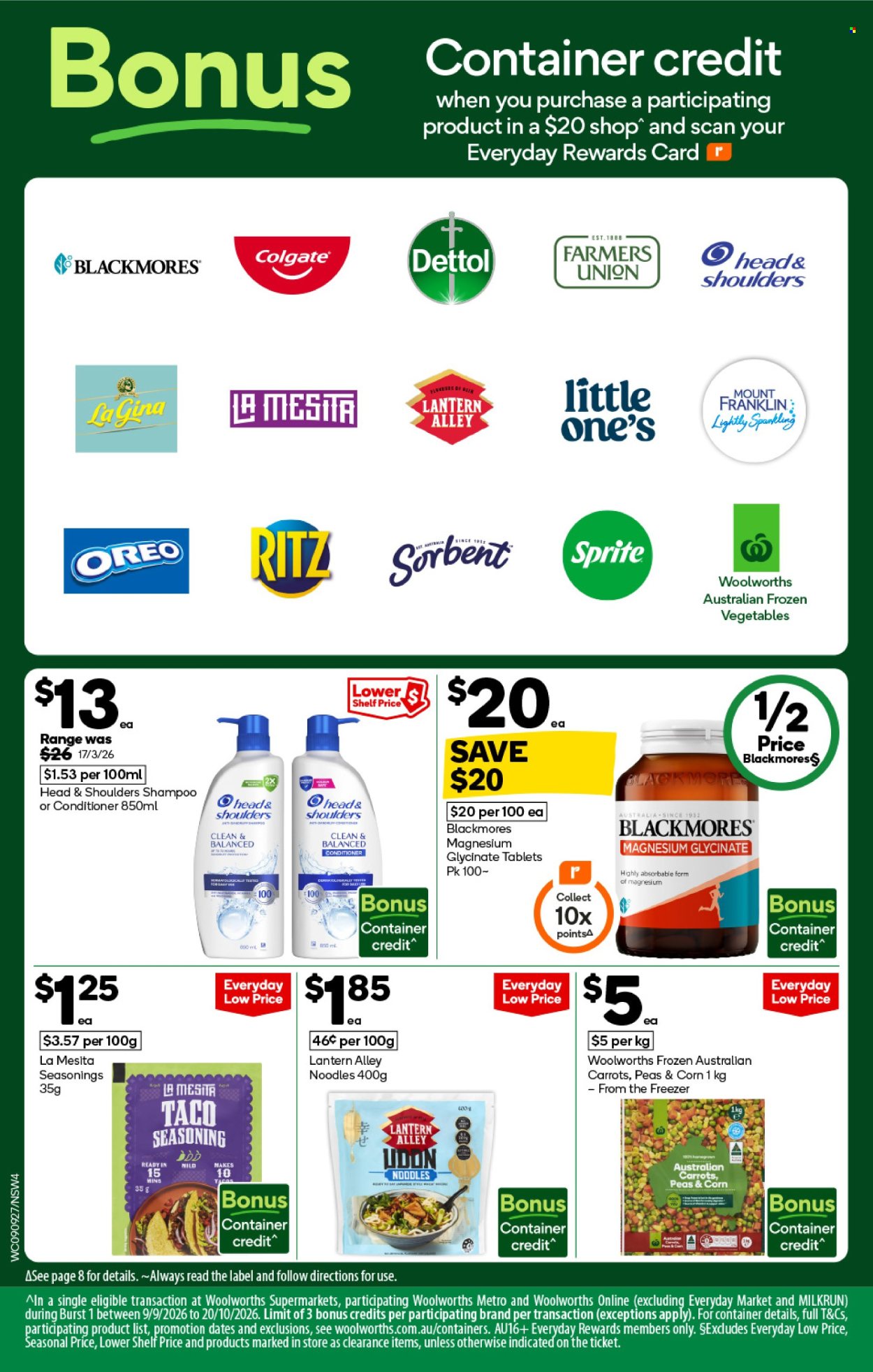 Woolworths catalogue - 9 Sep 2026 - 15 Sep 2026. Page 4