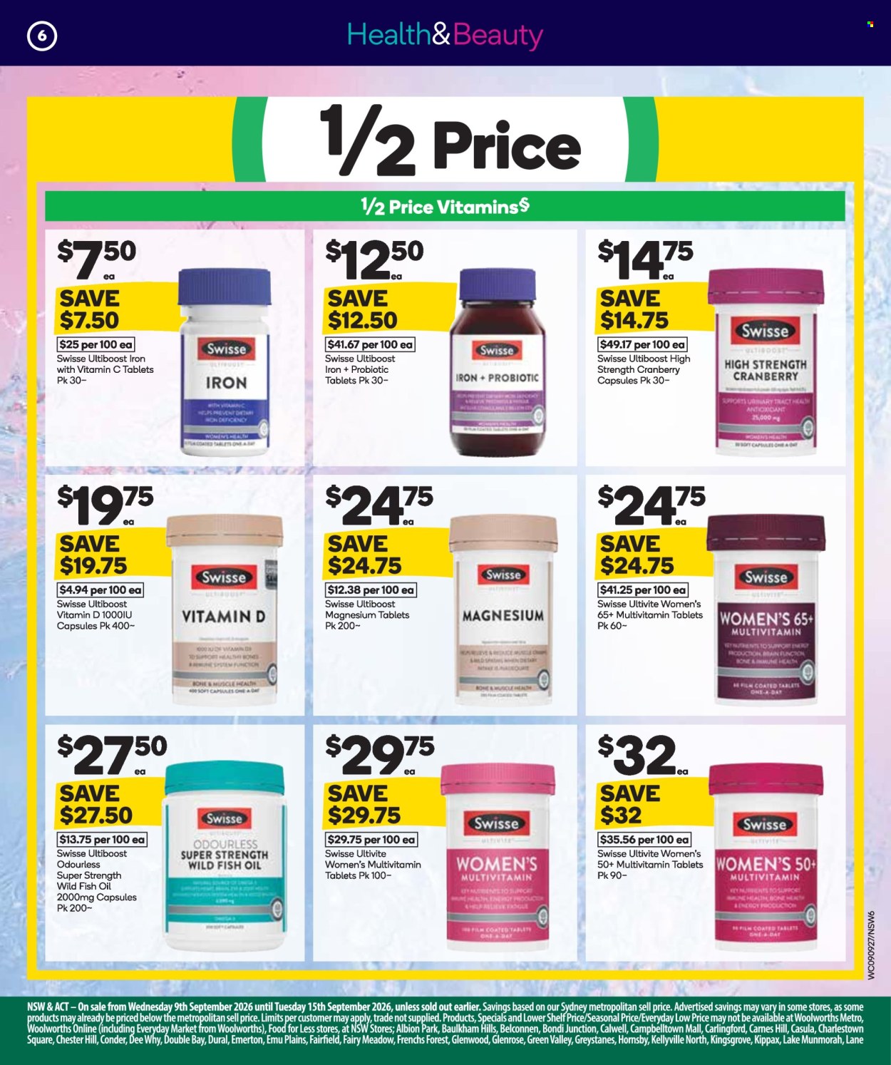 Woolworths catalogue - 9 Sep 2026 - 15 Sep 2026. Page 7