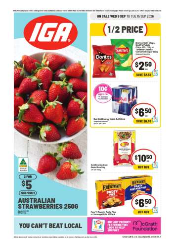thumbnail - IGA catalogue