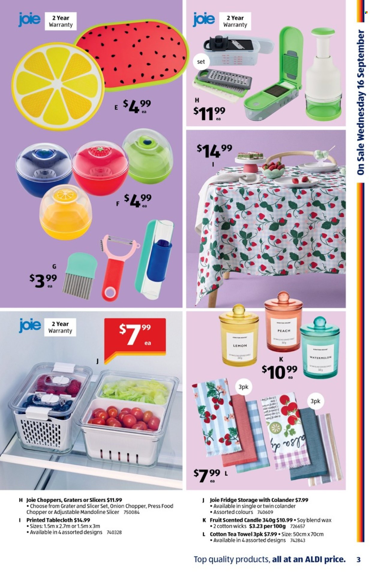 ALDI catalogue - 16 Sep 2026 - 22 Sep 2026. Page 3