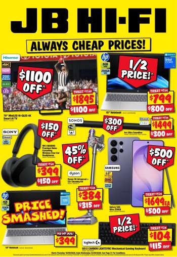 JB Hi-Fi Catalogue - 10 Sep 2026 - 23 Sep 2026.