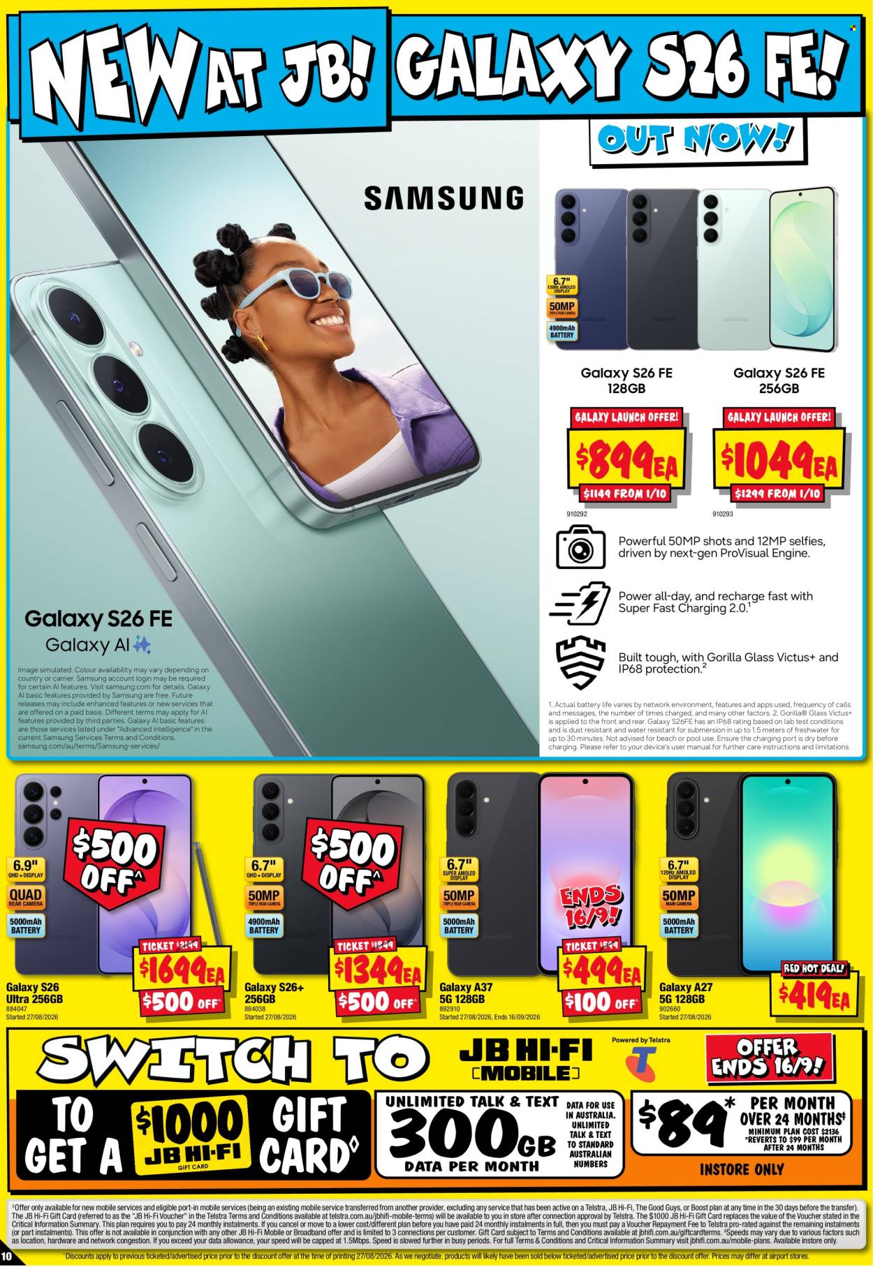 JB Hi-Fi catalogue - 10 Sep 2026 - 23 Sep 2026. Page 10