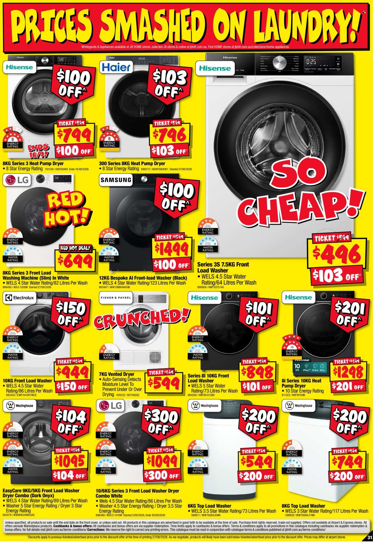 JB Hi-Fi catalogue - 10 Sep 2026 - 23 Sep 2026. Page 31