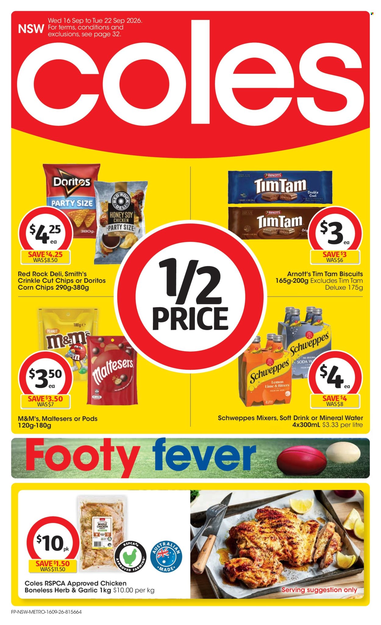 Coles catalogue - 16 Sep 2026 - 22 Sep 2026. Page 1