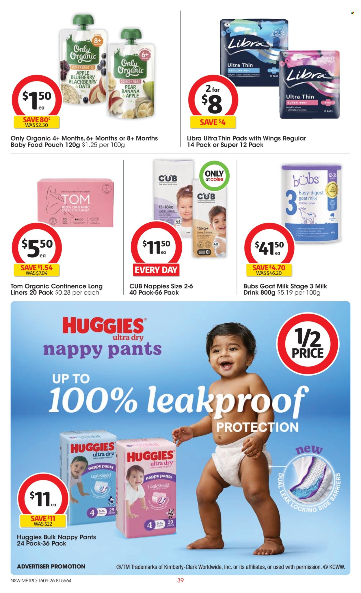 Coles catalogue - 16 Sep 2026 - 22 Sep 2026. Page 39