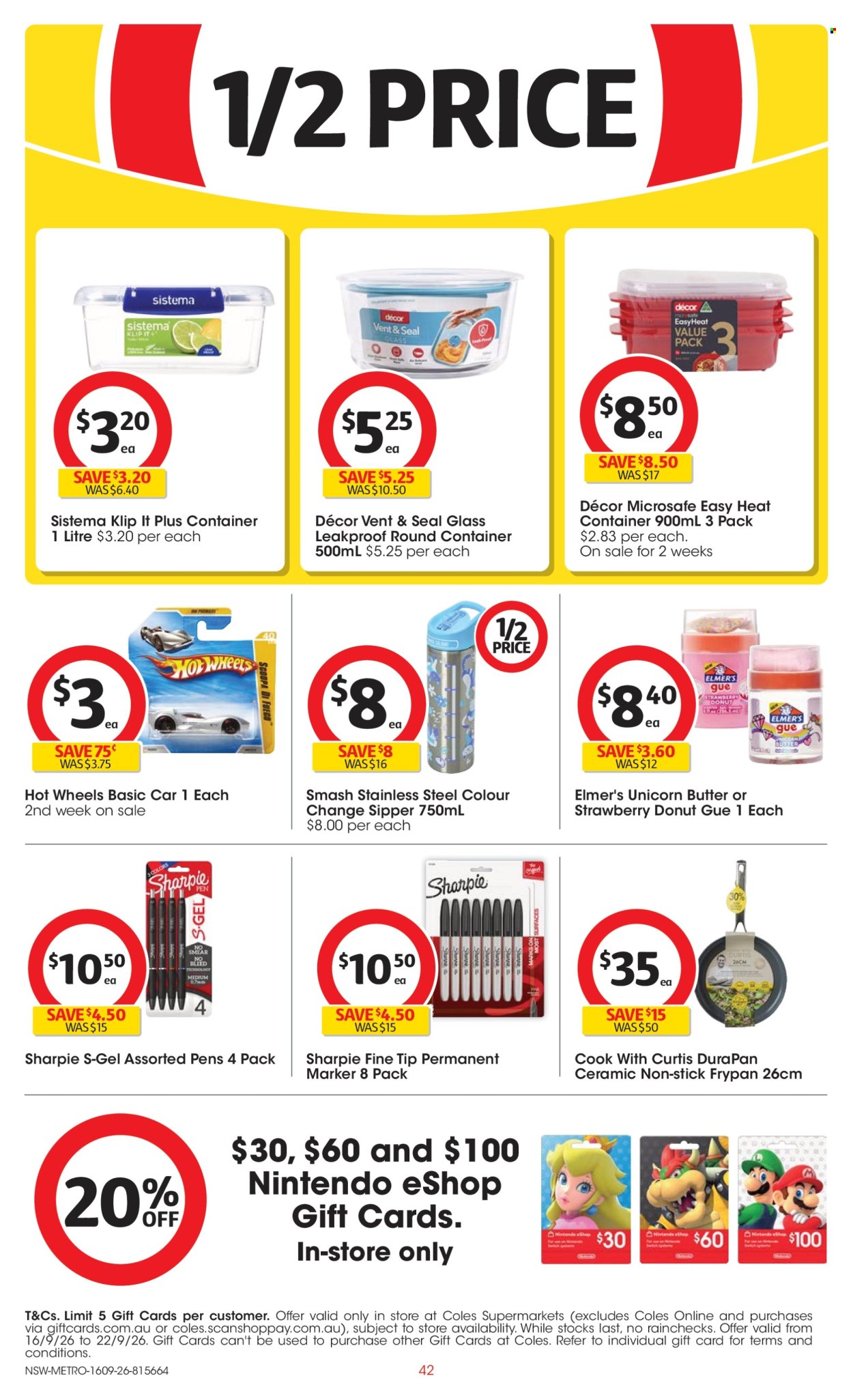 Coles catalogue - 16 Sep 2026 - 22 Sep 2026. Page 42