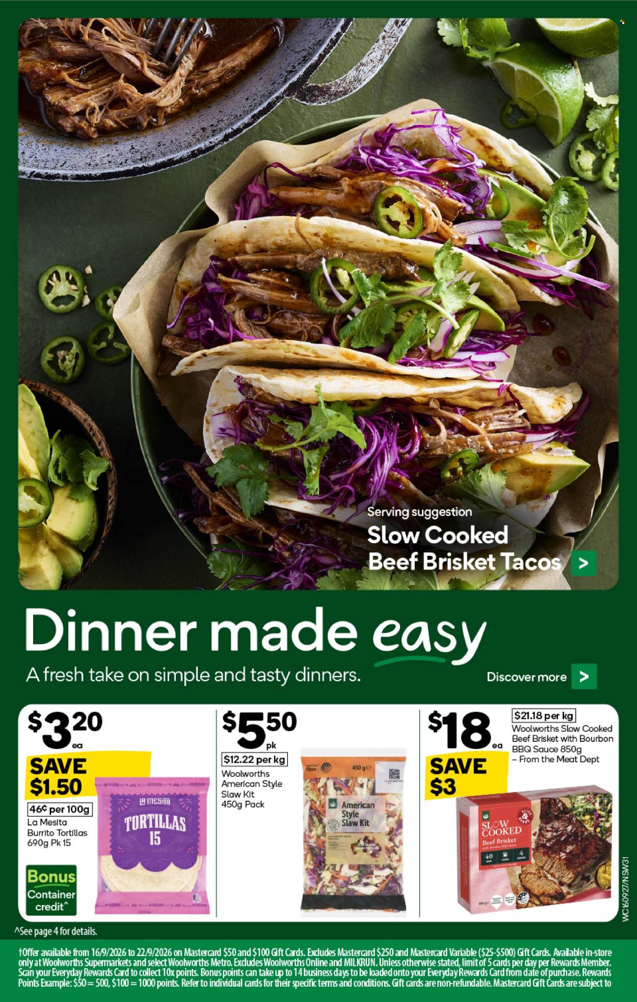 Woolworths catalogue - 16 Sep 2026 - 22 Sep 2026. Page 29
