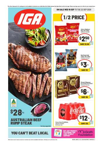 thumbnail - IGA catalogue