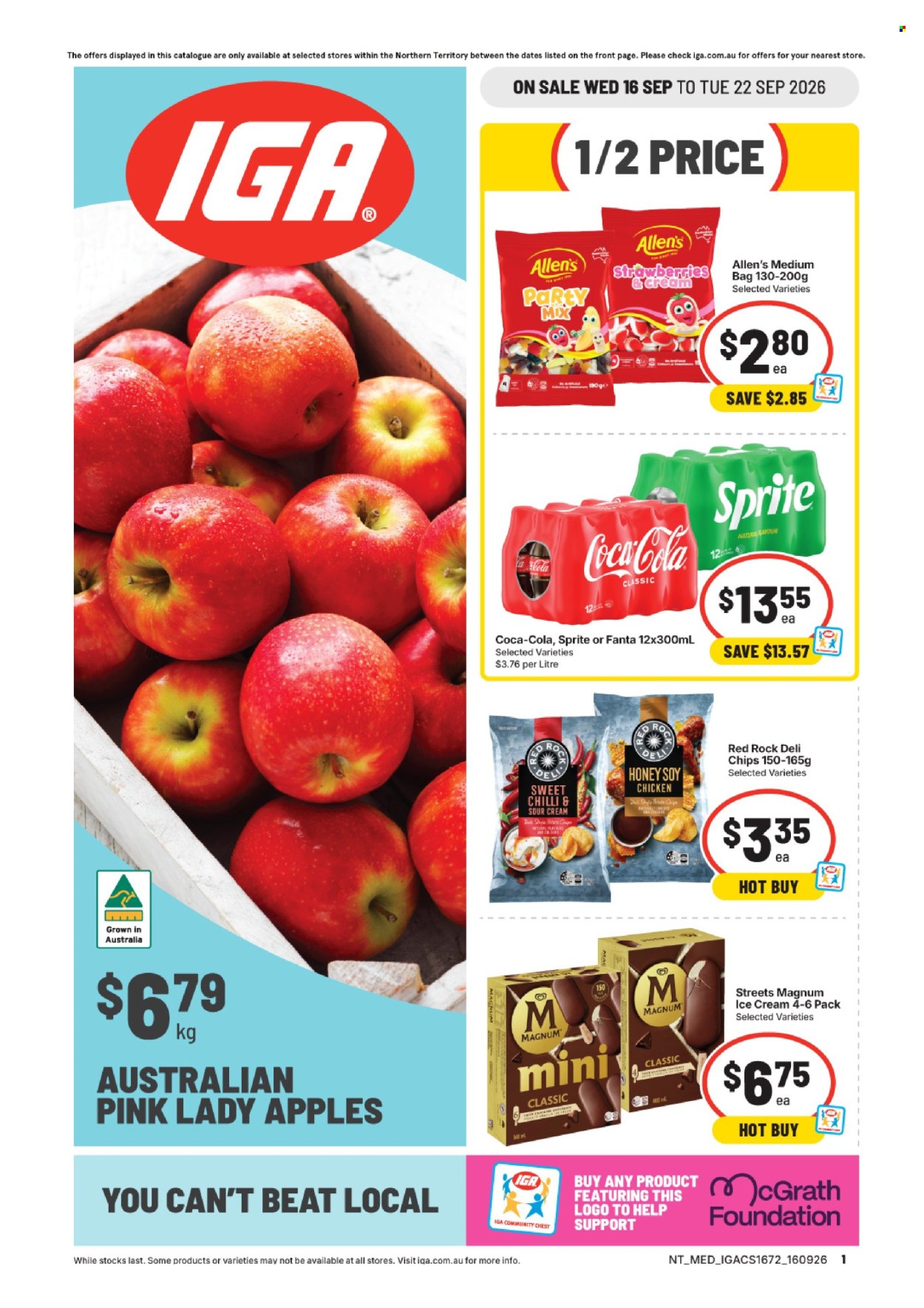 IGA catalogue - 16 Sep 2026 - 22 Sep 2026. Page 1
