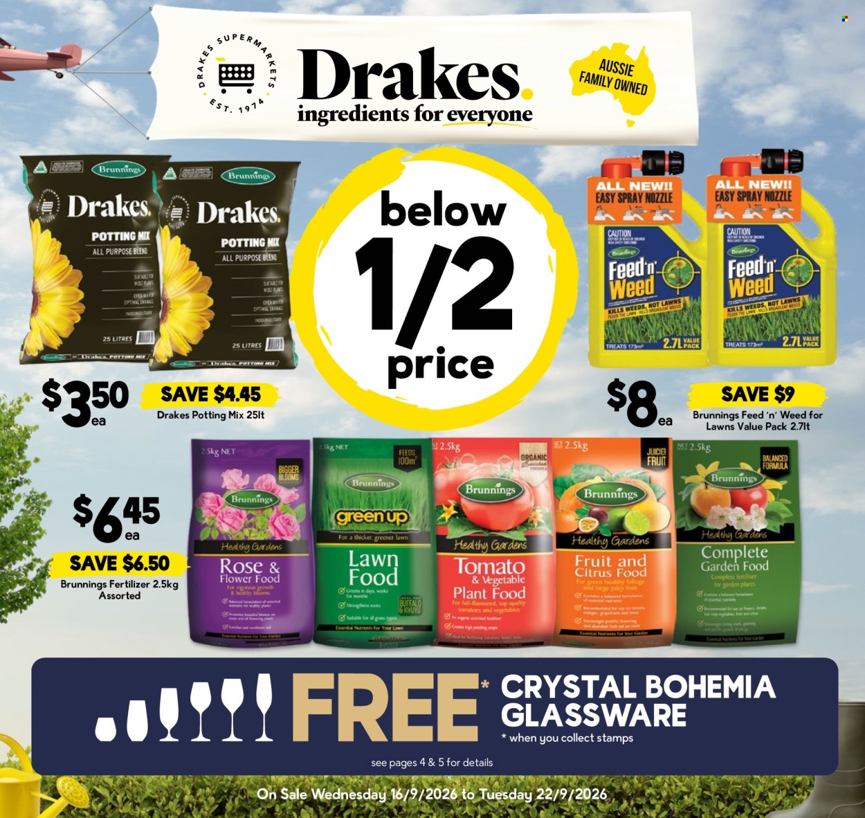 Drakes catalogue - 16 Sep 2026 - 22 Sep 2026. Page 1
