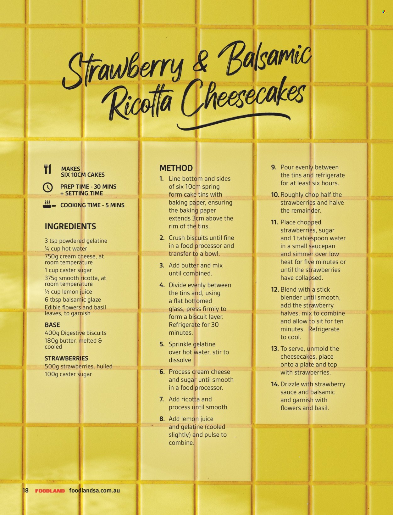 Foodland catalogue - 1 Sep 2026 - 30 Nov 2026. Page 18