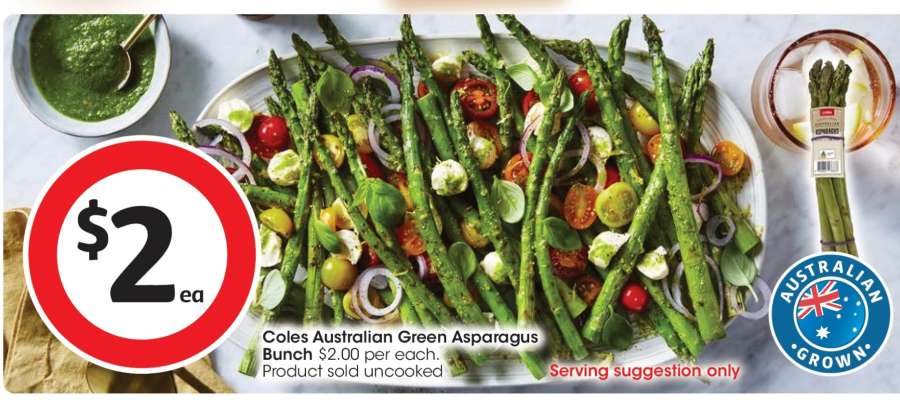 Coles Australian Green Asparagus