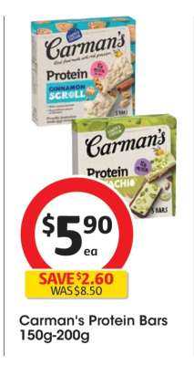 Carman's Protein Bars