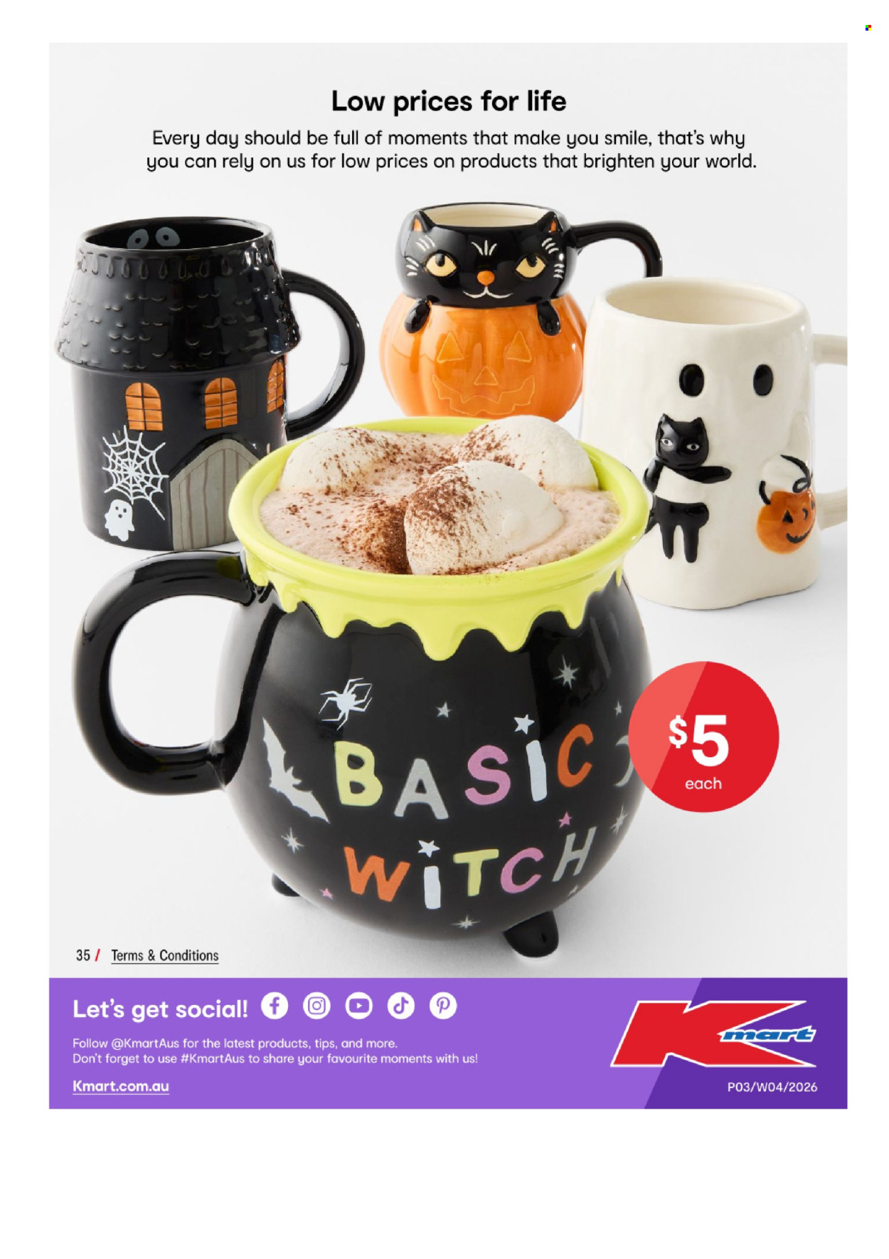 Kmart catalogue - 17 Sep 2026 - 31 Oct 2026. Page 35