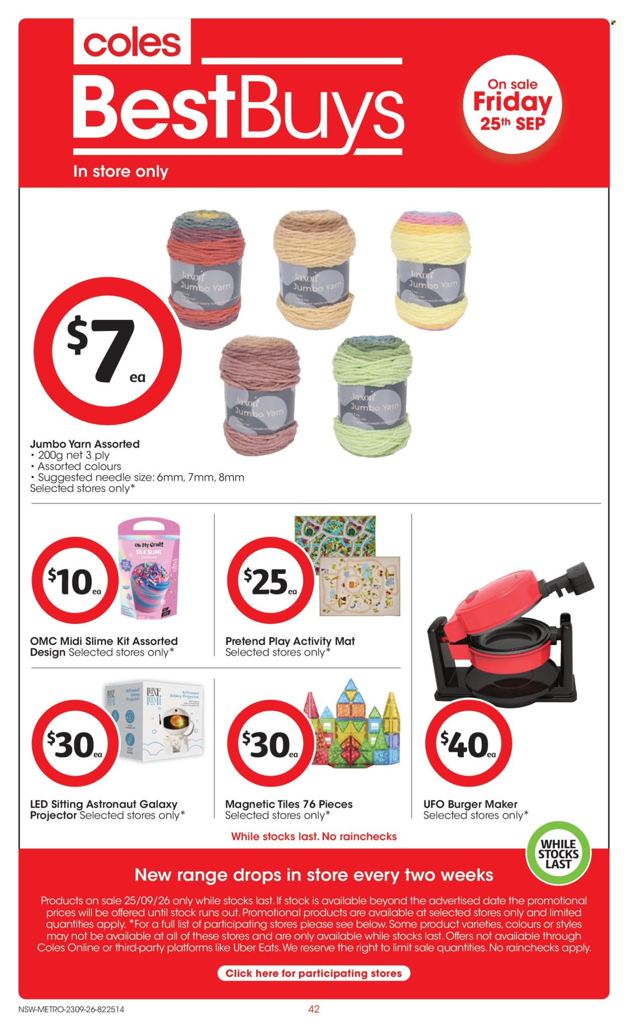 Coles catalogue - 23 Sep 2026 - 29 Sep 2026. Page 42