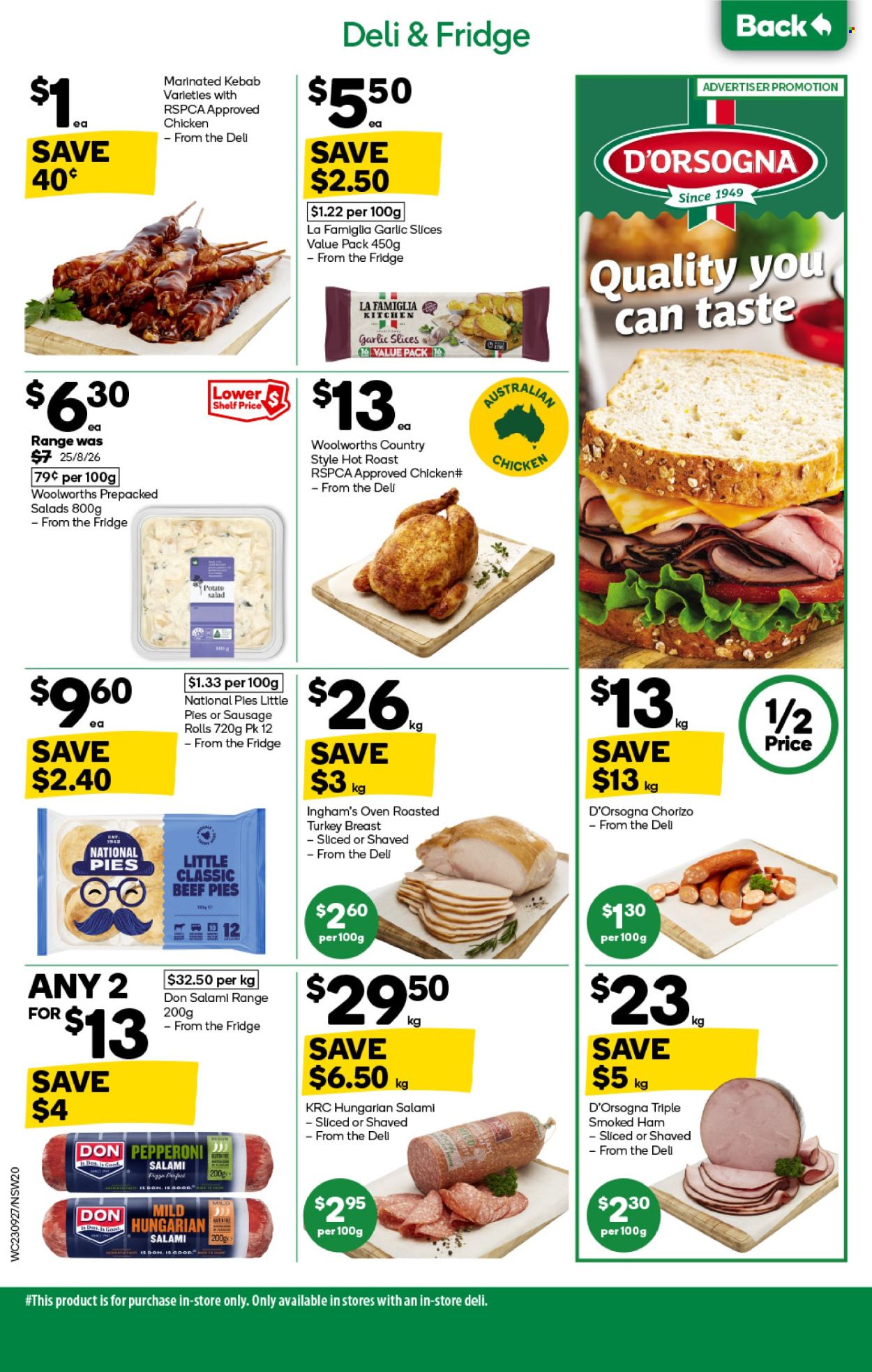 Woolworths catalogue - 23 Sep 2026 - 29 Sep 2026. Page 22