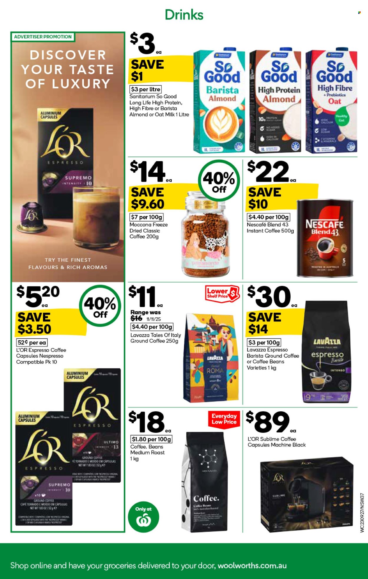 Woolworths catalogue - 23 Sep 2026 - 29 Sep 2026. Page 39