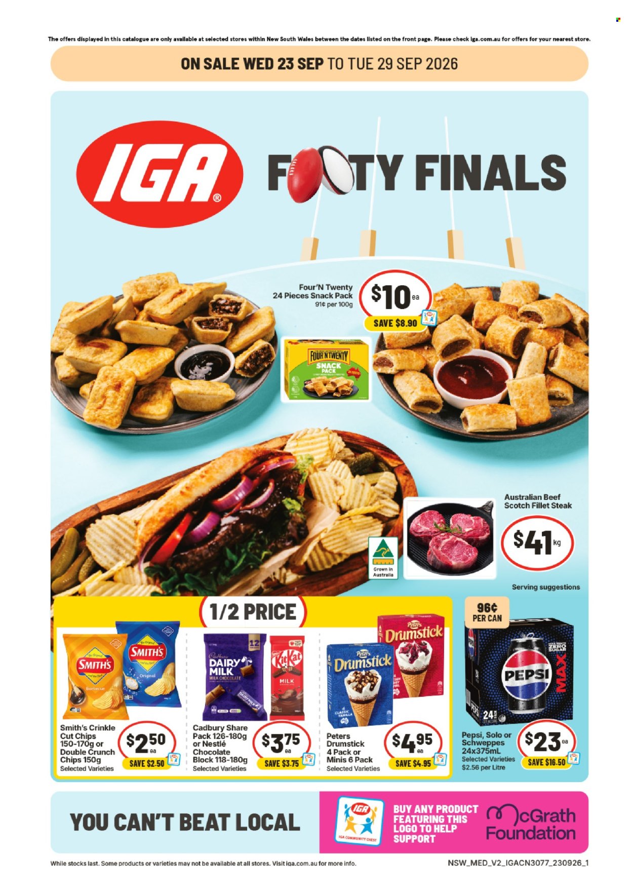 IGA catalogue - 23 Sep 2026 - 29 Sep 2026. Page 1
