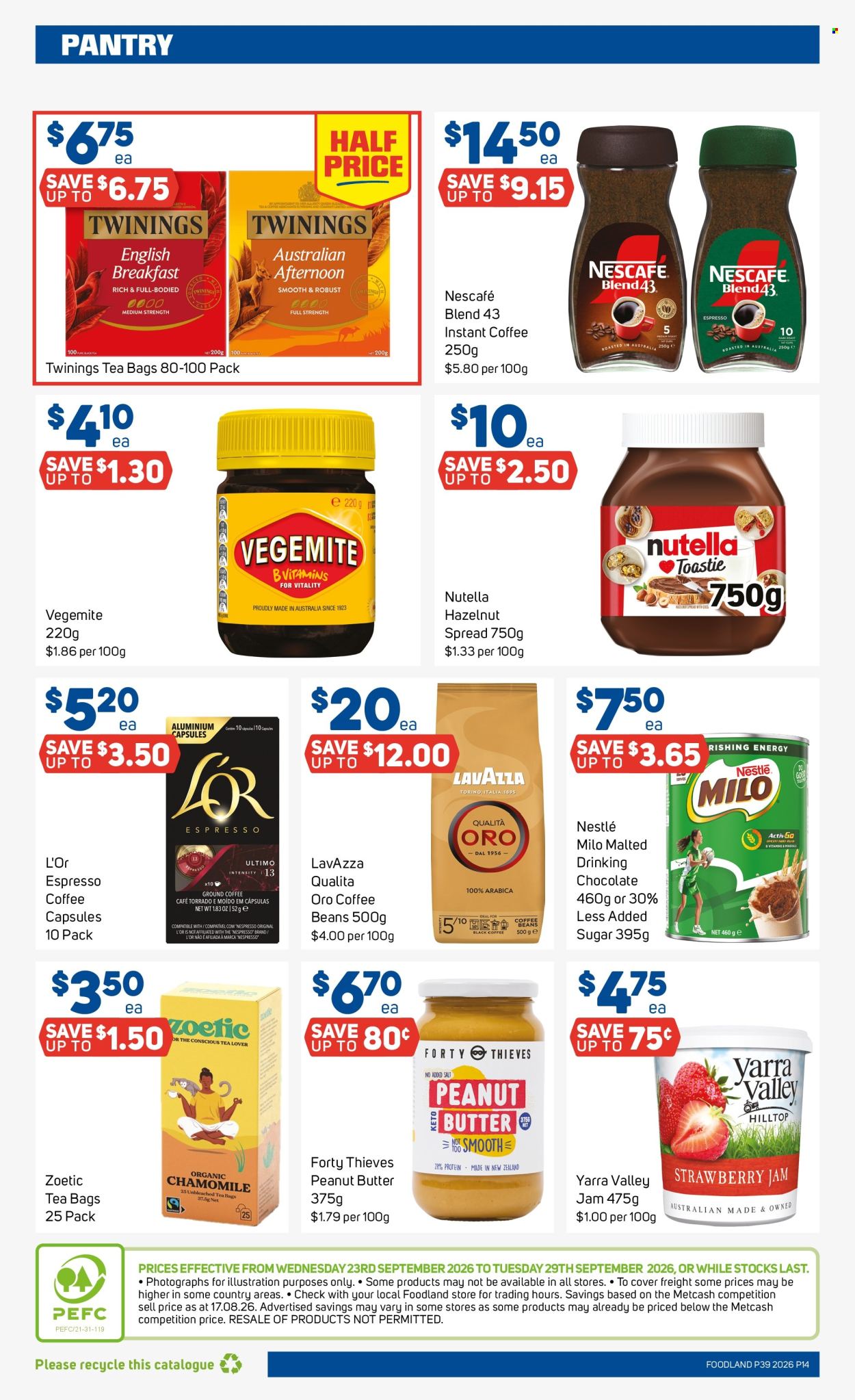 Foodland catalogue - 23 Sep 2026 - 29 Sep 2026. Page 14