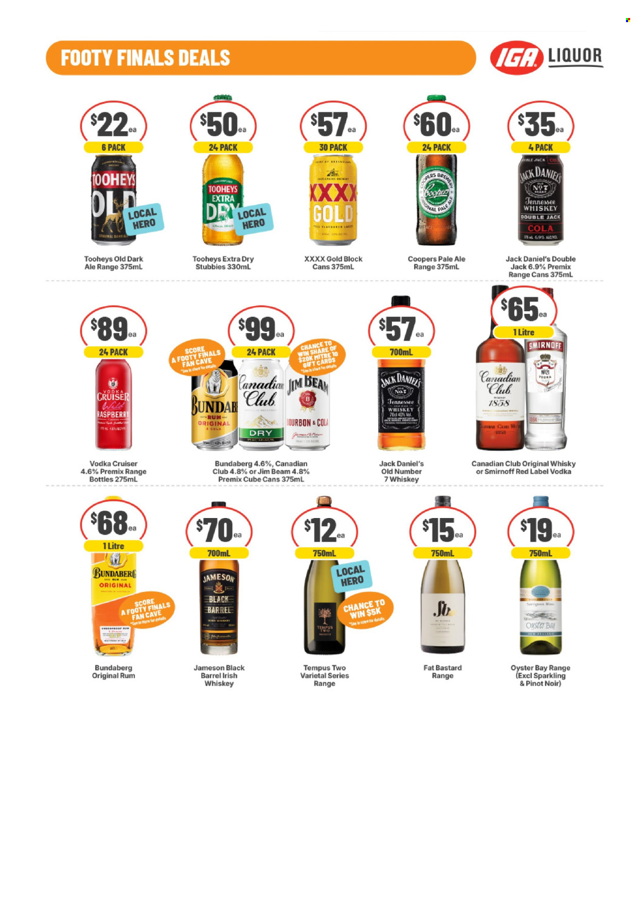 IGA LIQUOR catalogue - 23 Sep 2026 - 6 Oct 2026. Page 2