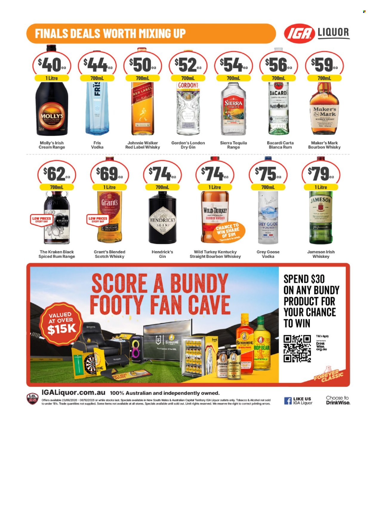 IGA LIQUOR catalogue - 23 Sep 2026 - 6 Oct 2026. Page 8