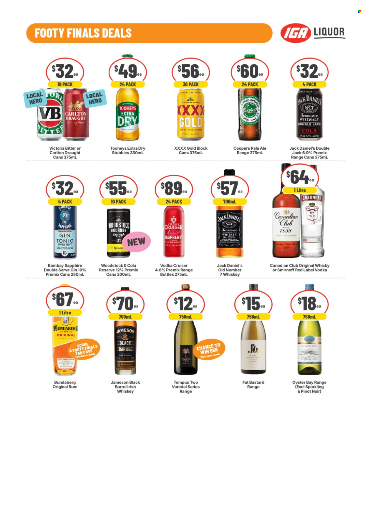IGA LIQUOR catalogue - 23 Sep 2026 - 6 Oct 2026. Page 2
