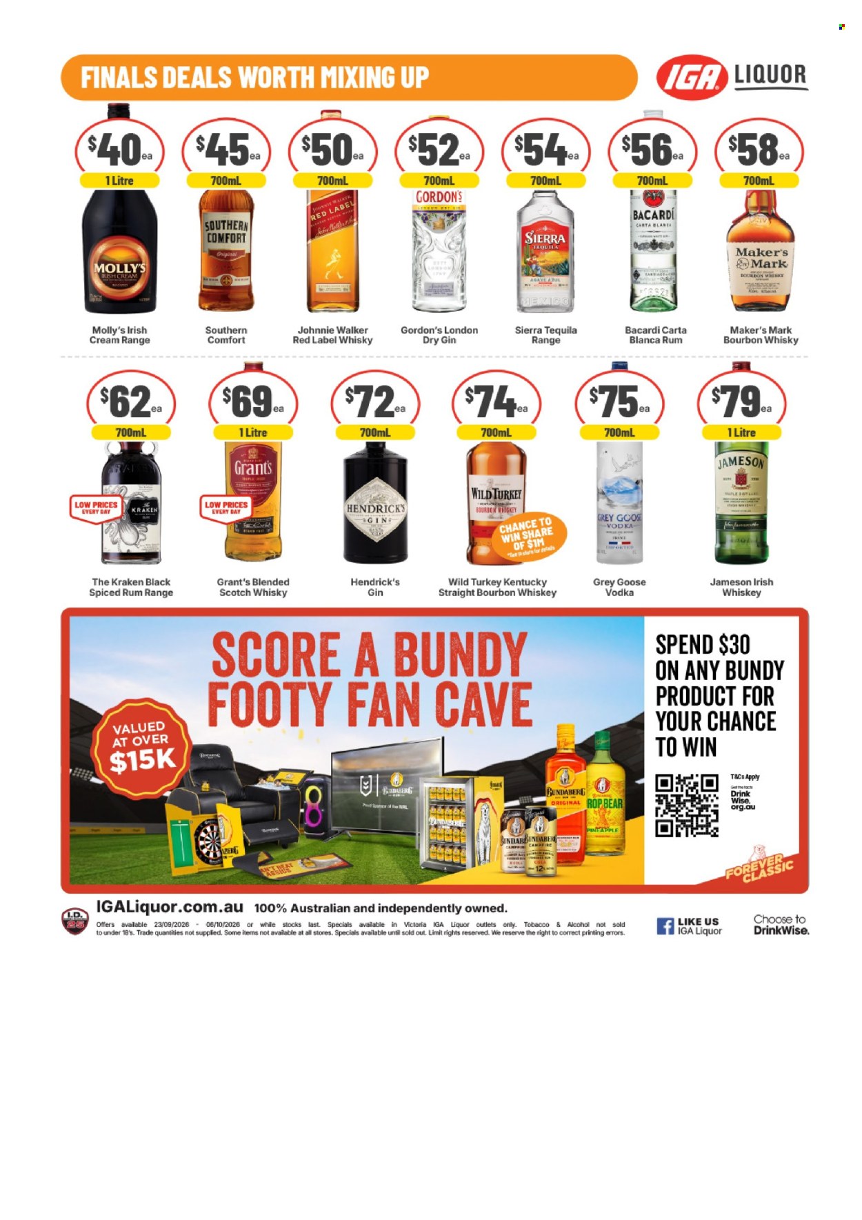IGA LIQUOR catalogue - 23 Sep 2026 - 6 Oct 2026. Page 8