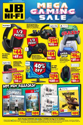 JB Hi-Fi Catalogue - 24 Sep 2026 - 11 Oct 2026.