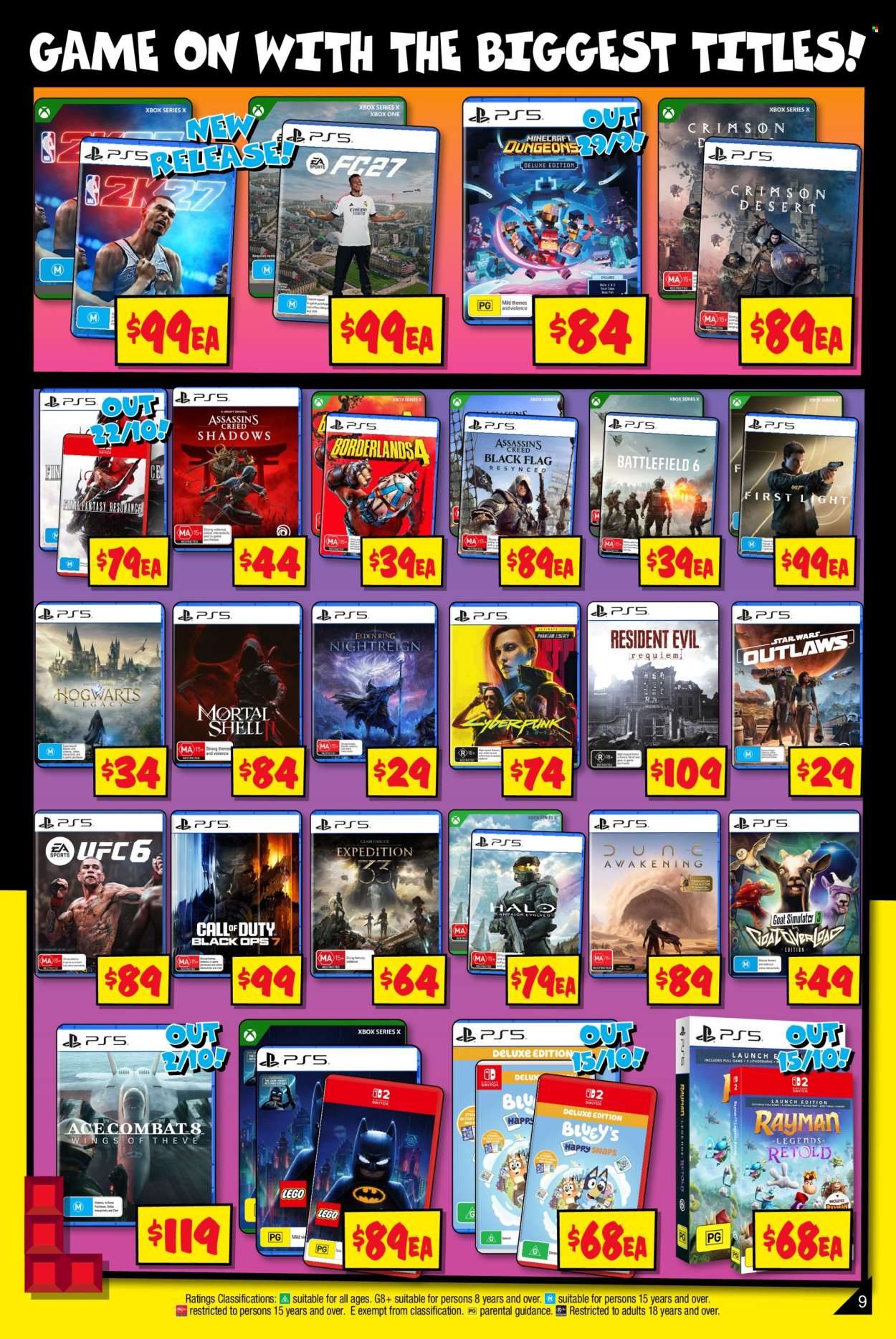 JB Hi-Fi catalogue - 24 Sep 2026 - 11 Oct 2026. Page 9