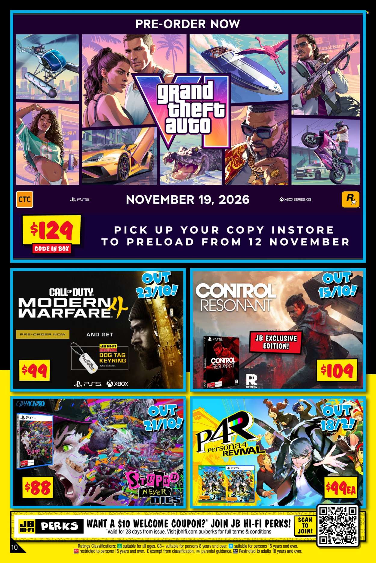 JB Hi-Fi catalogue - 24 Sep 2026 - 11 Oct 2026. Page 10