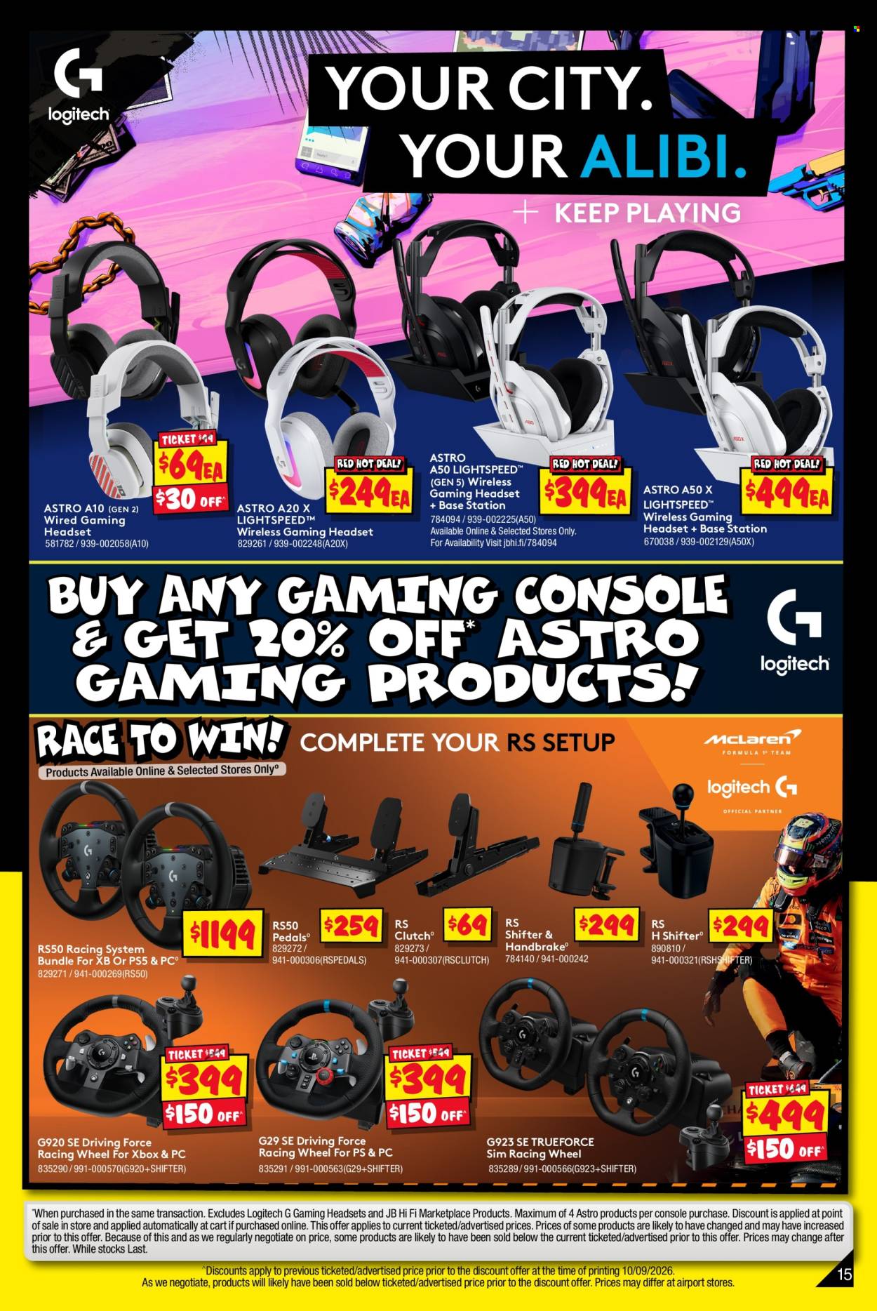 JB Hi-Fi catalogue - 24 Sep 2026 - 11 Oct 2026. Page 15