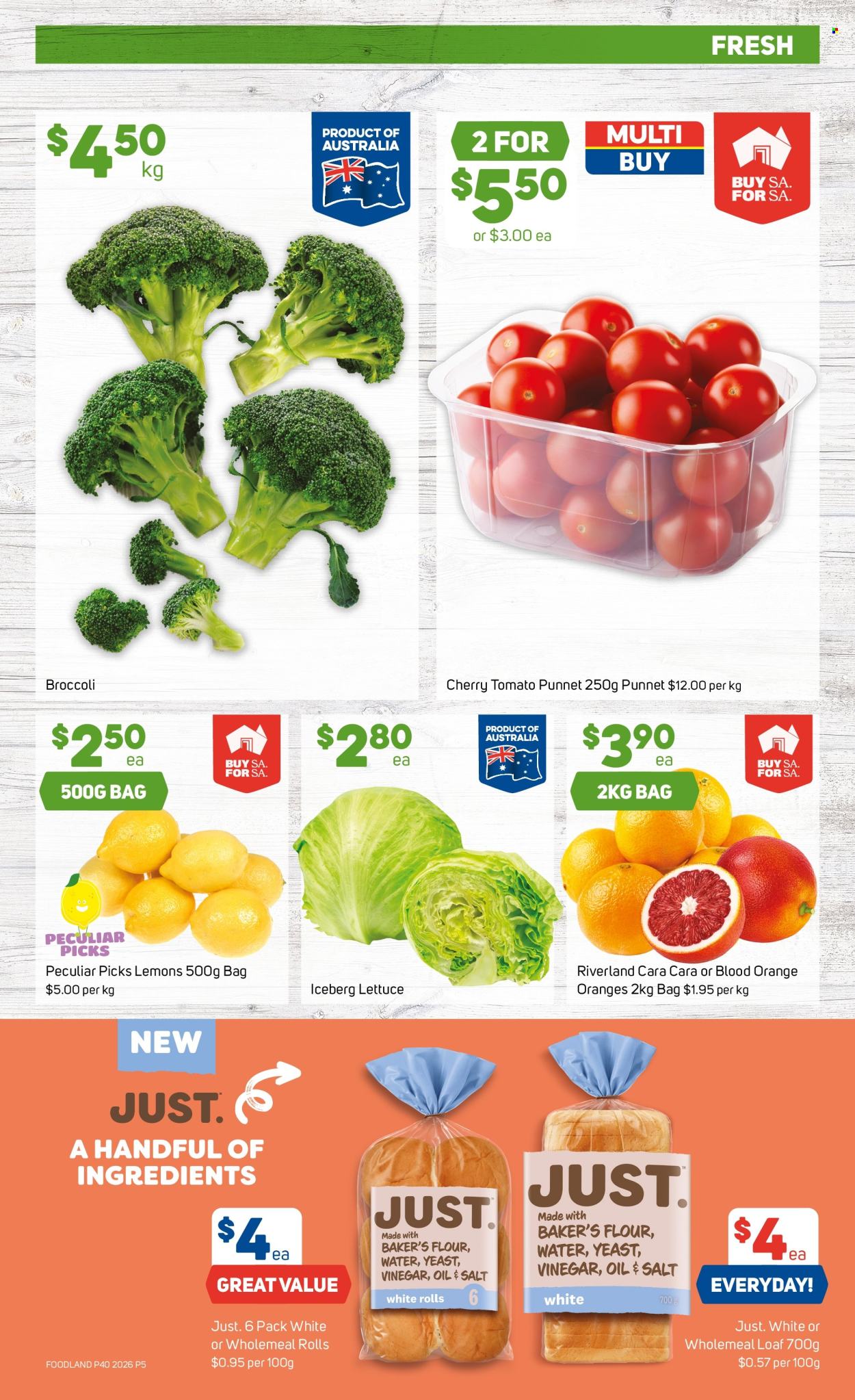 Foodland catalogue - 30 Sep 2026 - 6 Oct 2026. Page 5