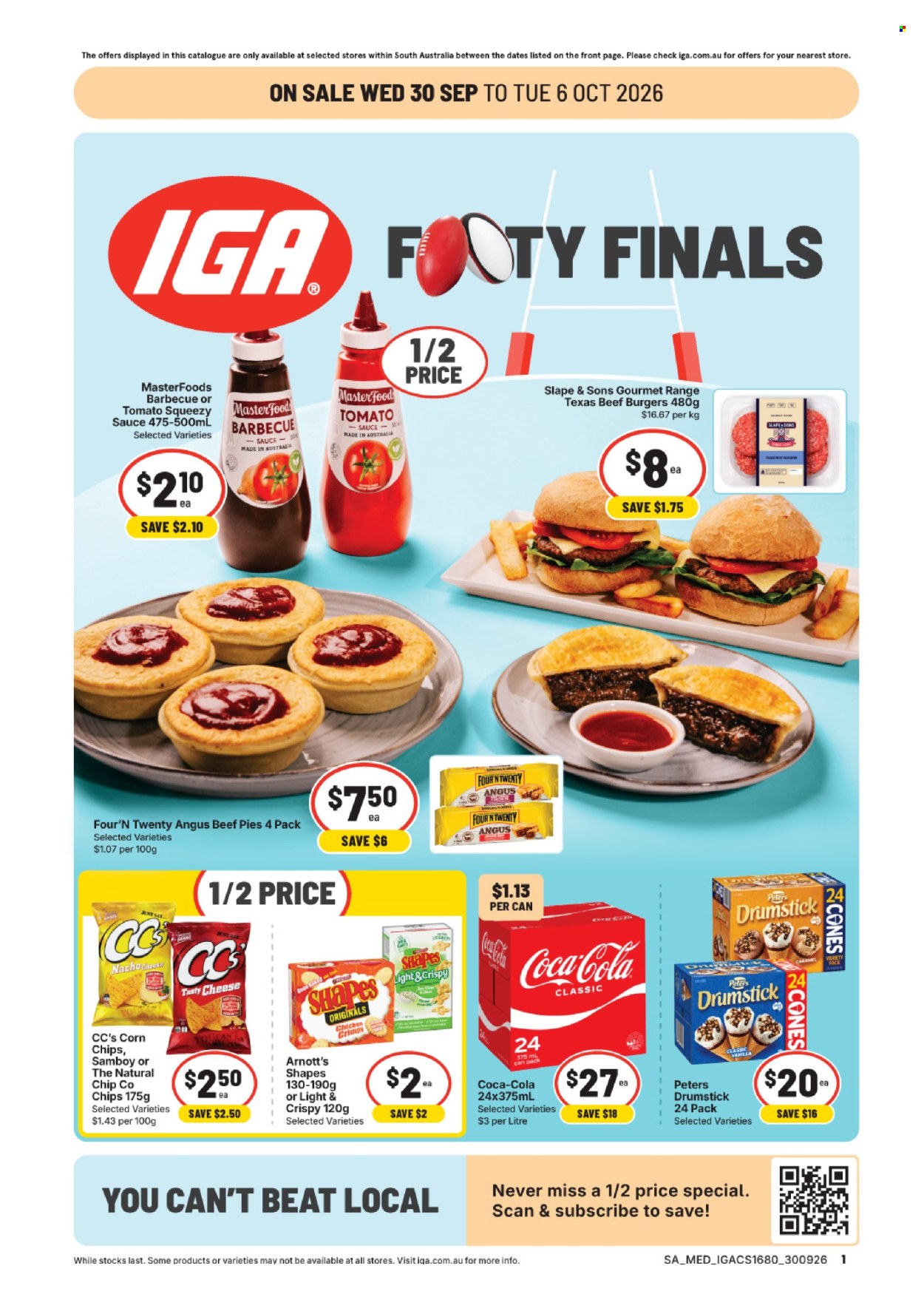IGA catalogue - 30 Sep 2026 - 6 Oct 2026. Page 1