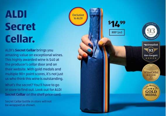 ALDI Secret Cellar