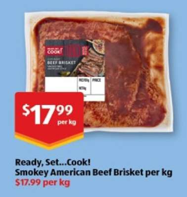 Ready, Set...Cook! Smokey American Beef Brisket