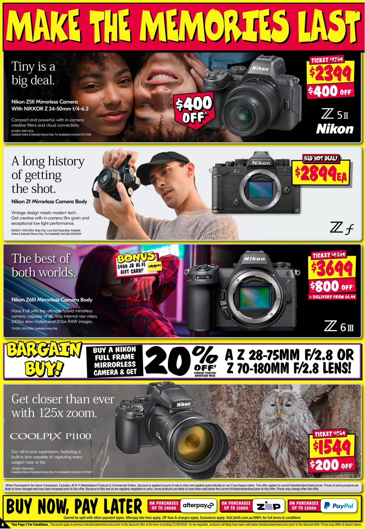 JB Hi-Fi catalogue - 1 Oct 2026 - 14 Oct 2026. Page 4