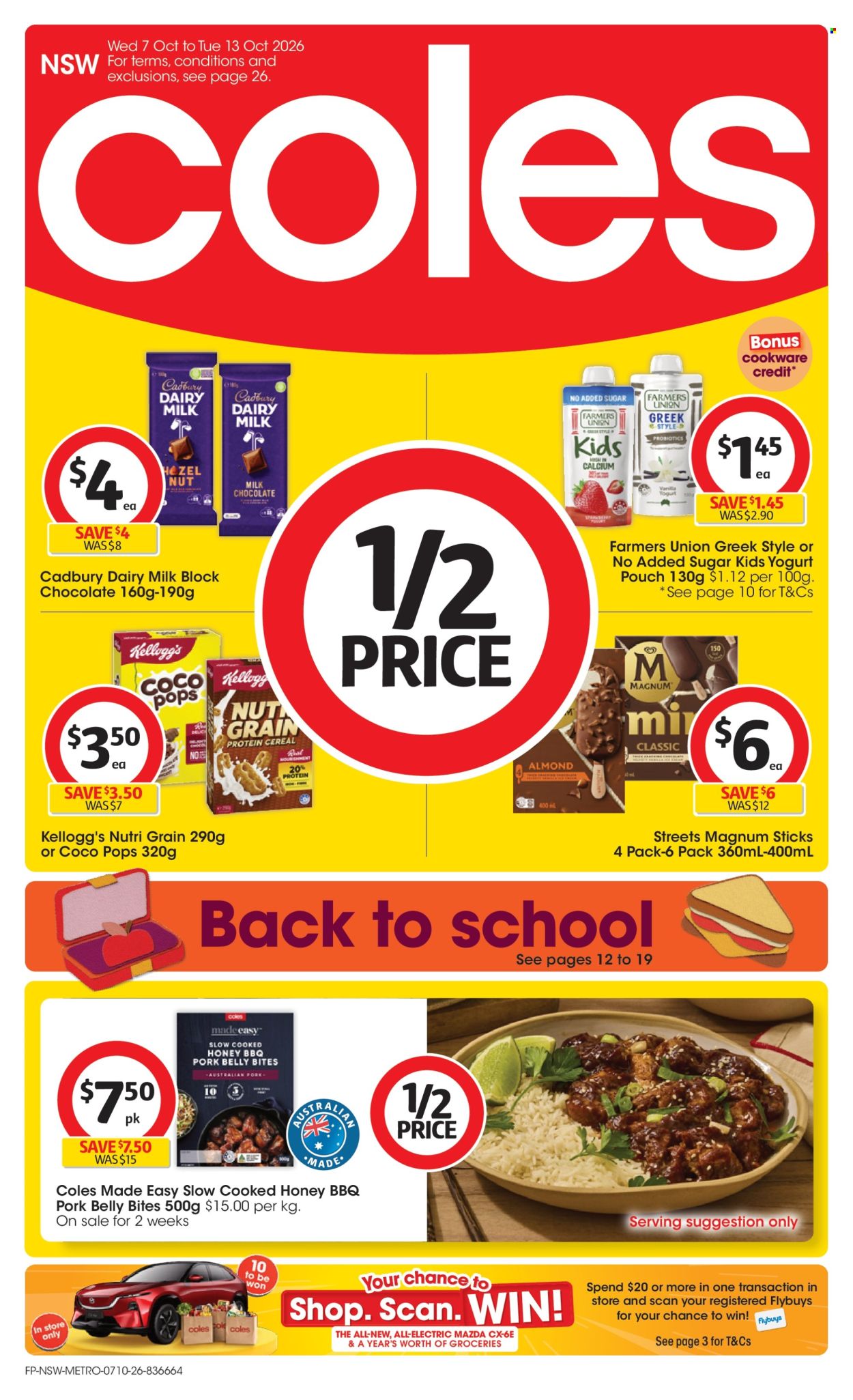 Coles catalogue - 7 Oct 2026 - 13 Oct 2026. Page 1