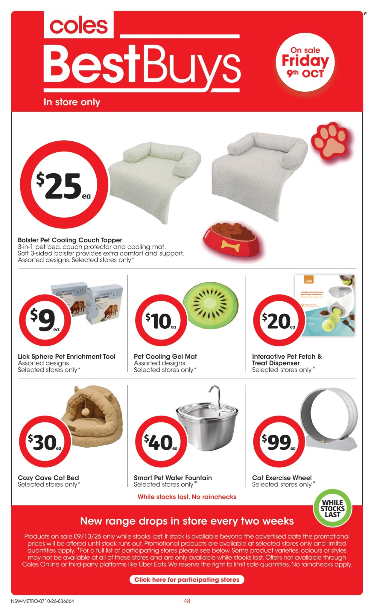 Coles catalogue - 7 Oct 2026 - 13 Oct 2026. Page 48