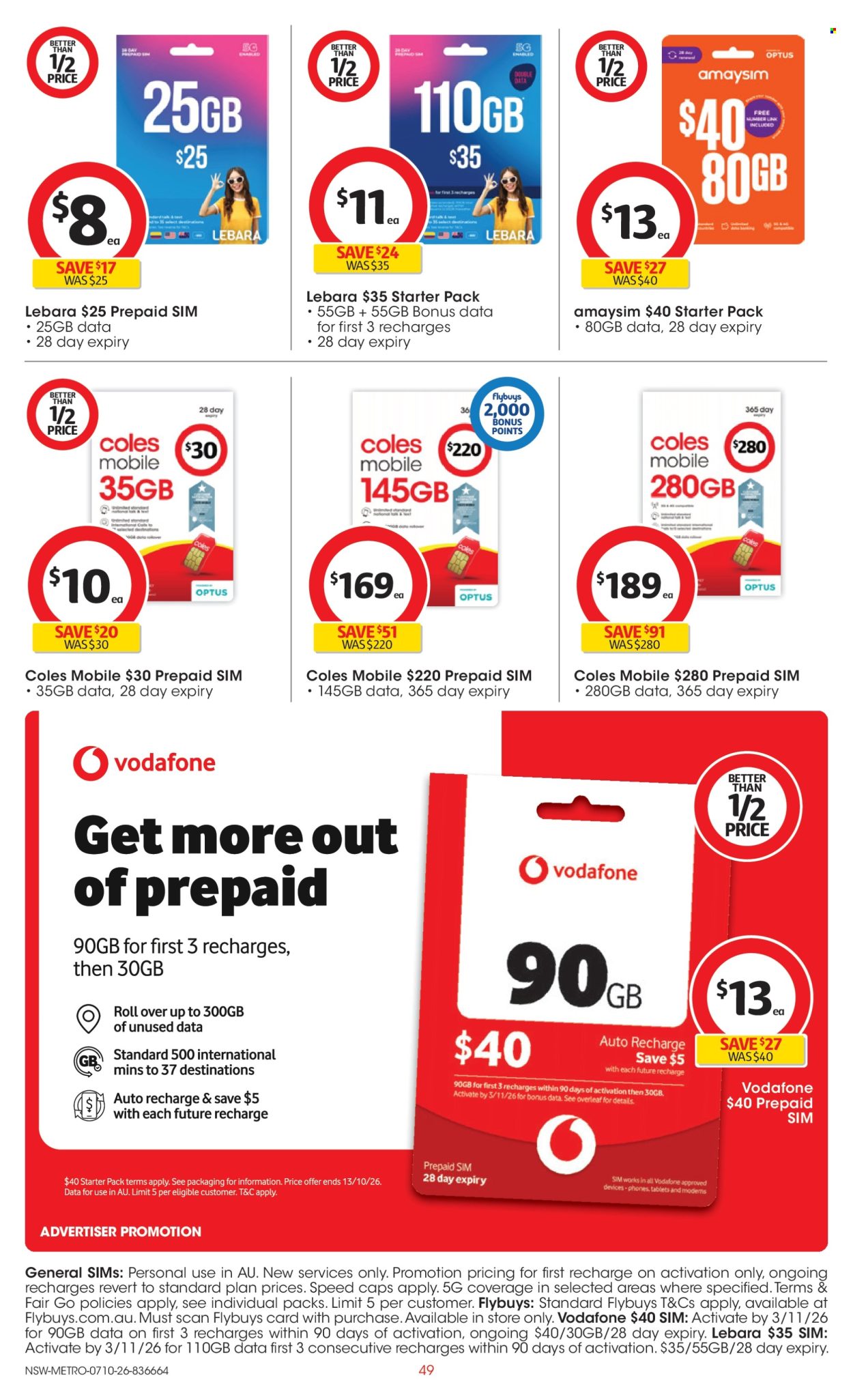 Coles catalogue - 7 Oct 2026 - 13 Oct 2026. Page 49