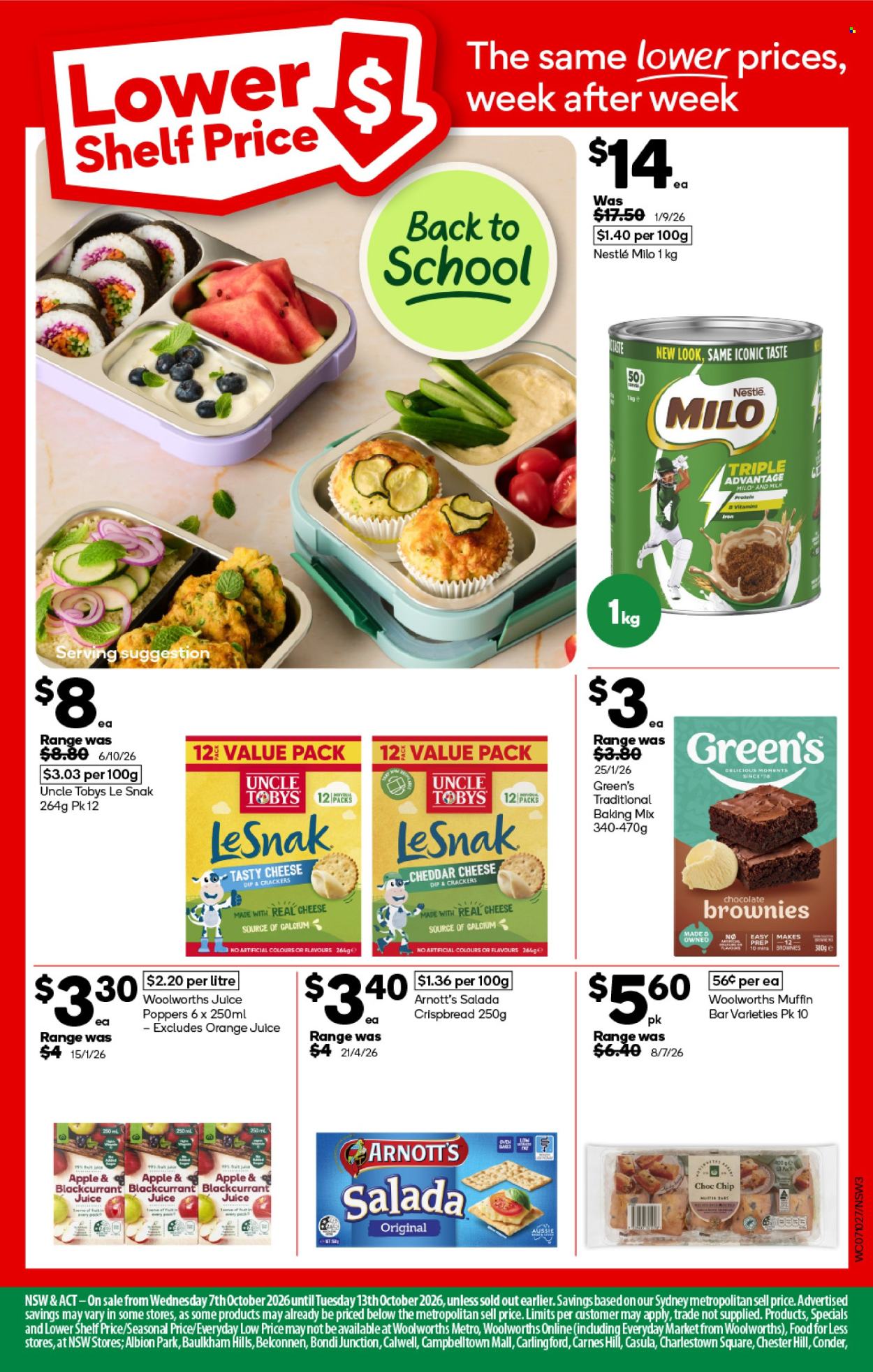 Woolworths catalogue - 7 Oct 2026 - 13 Oct 2026. Page 3