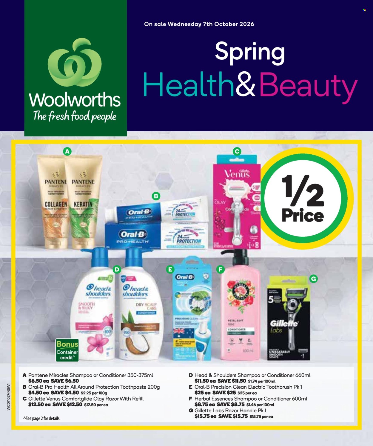 Woolworths catalogue - 7 Oct 2026 - 13 Oct 2026. Page 1