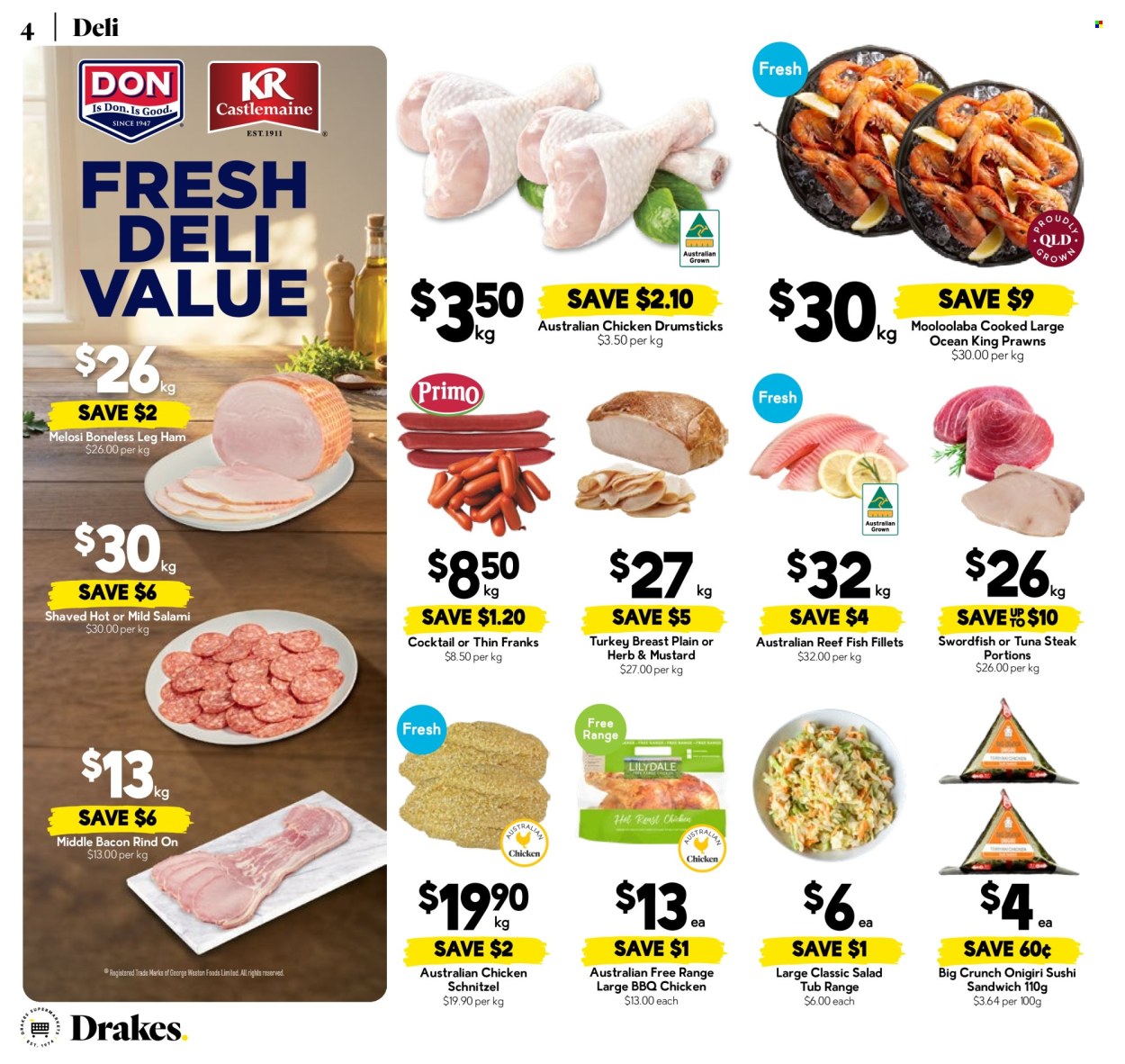 Drakes catalogue - 7 Oct 2026 - 13 Oct 2026. Page 4