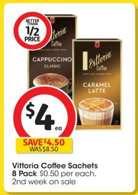 Vittoria Coffee Sachets