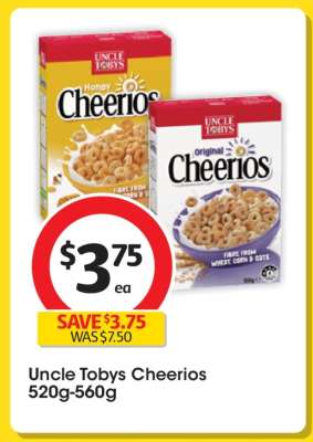 Uncle Tobys Cheerios