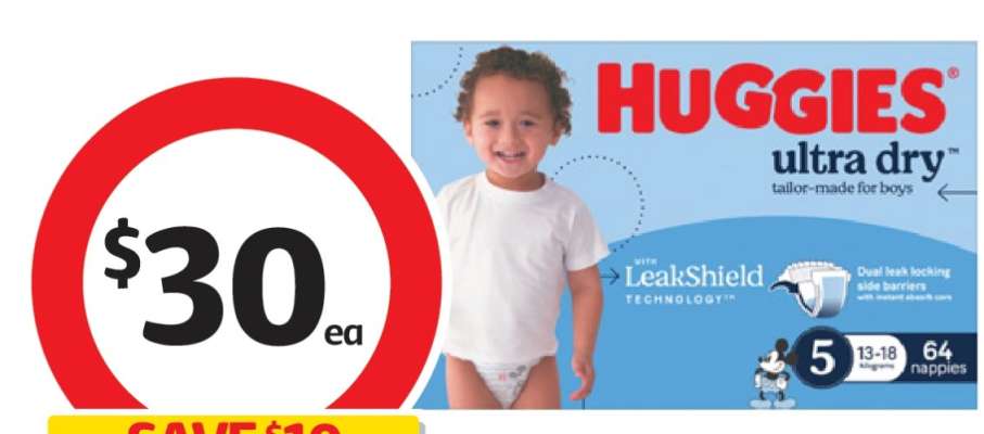 Huggies Ultra Dry Nappies